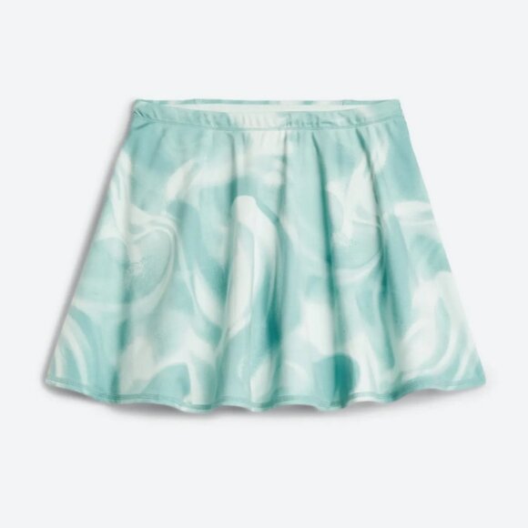 Threads 4 Thought Turquoise Green Power Pleated Pocket Skort Size XL - Picture 1 of 14